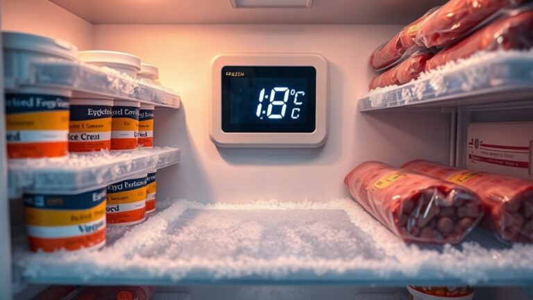 freezer temperature should be