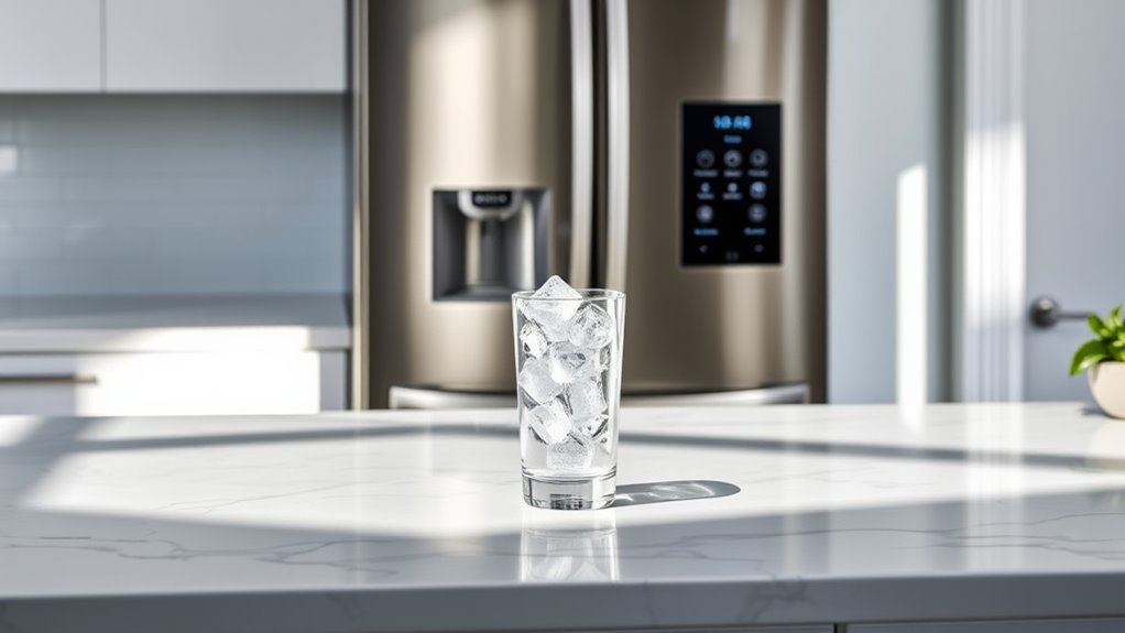 ice maker spacious smart