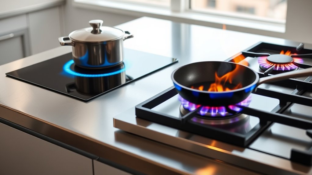 induction saves energy efficiently