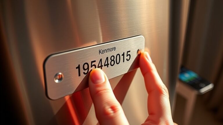 kenmore serial number guide