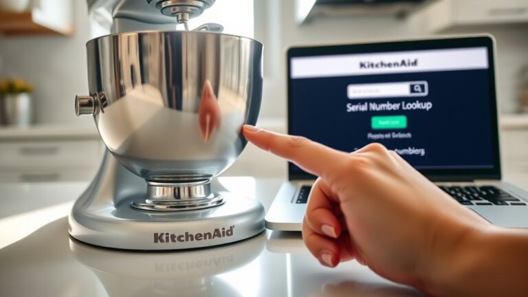 kitchenaid serial number guide