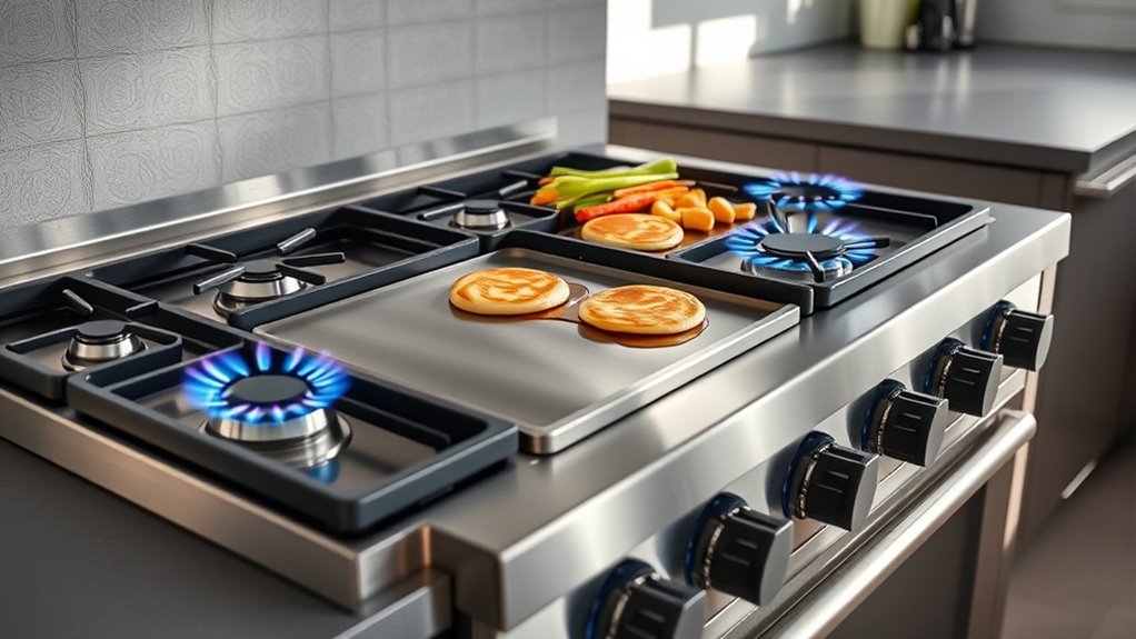 large capacity gas stove features