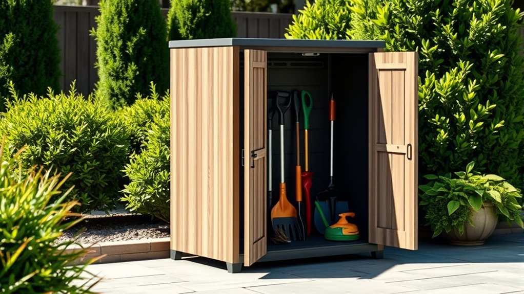 low maintenance durable outdoor storage