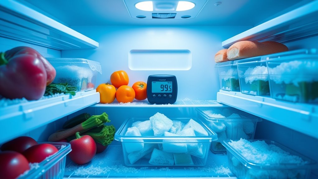 maintain optimal freezer temperature