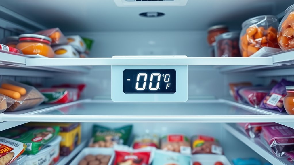 optimal freezer temperature setting