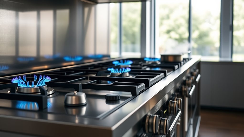optimal gas range features