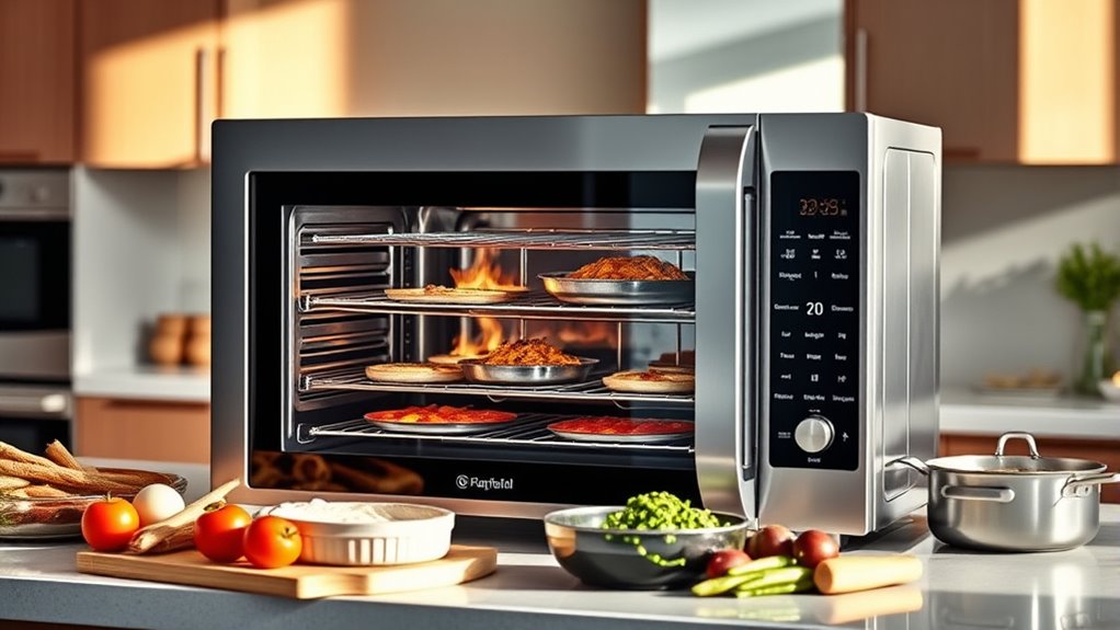 premium convection oven features
