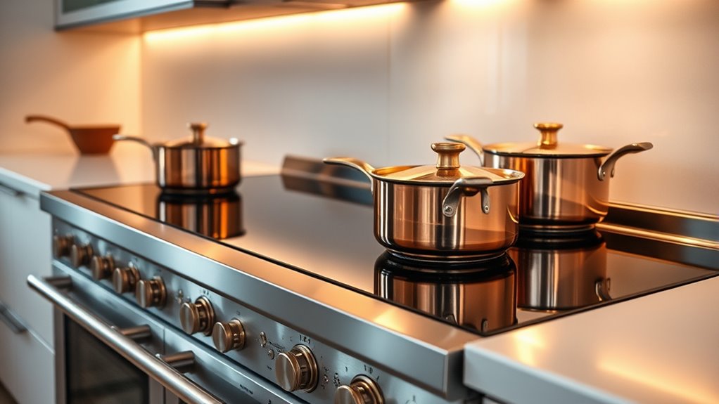 premium induction cooking features