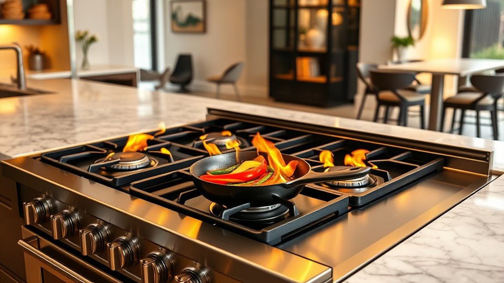 premium multi burner cooking convenience