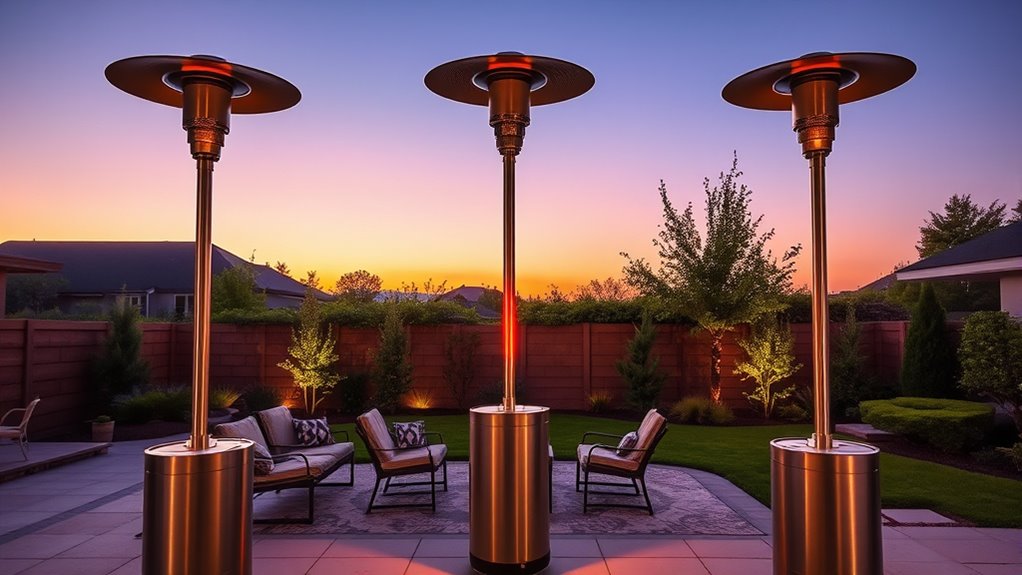 propane heats large spaces