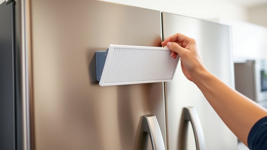 replacing whirlpool fridge filter