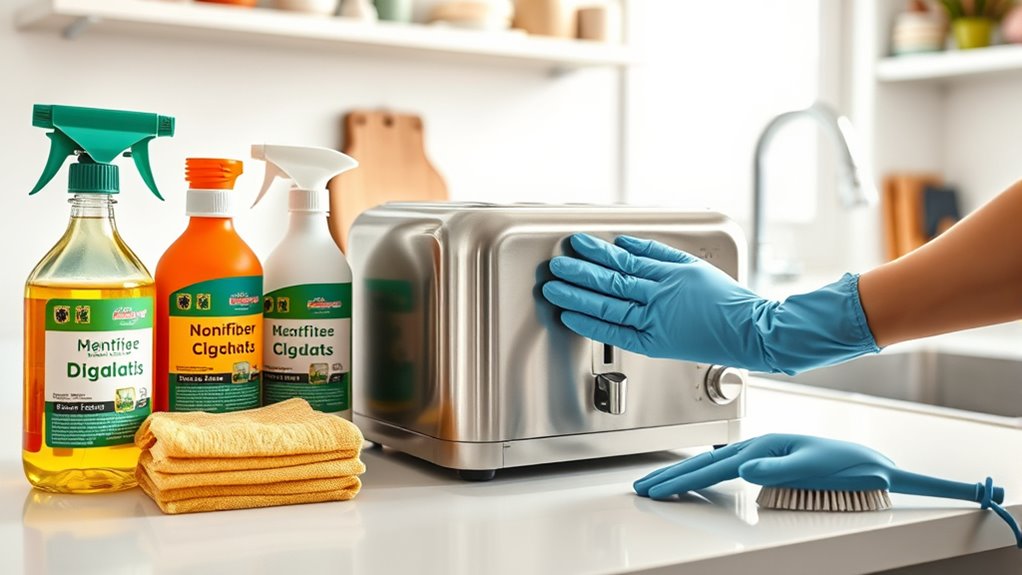 safe gentle appliance cleaning