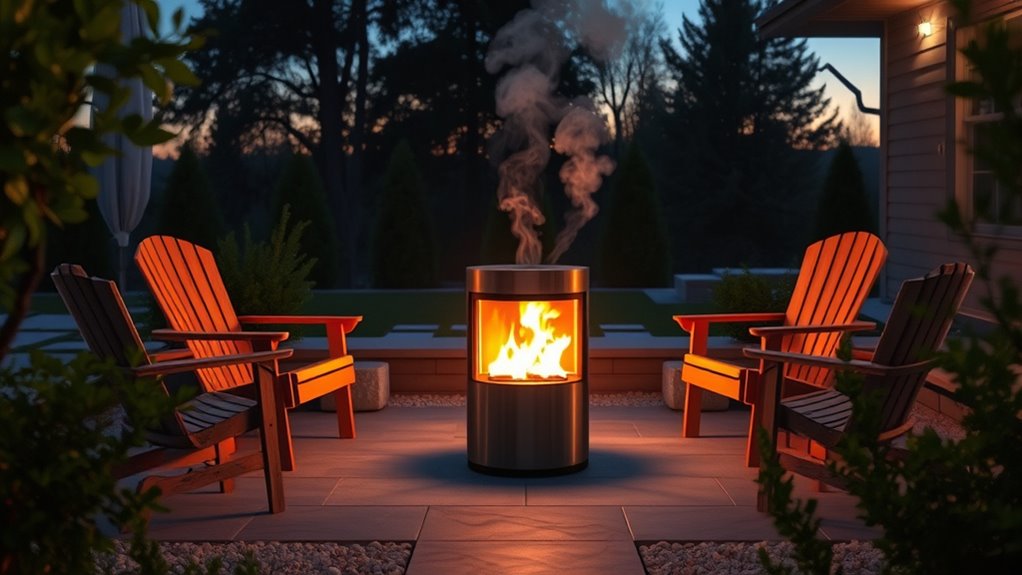 smokeless efficient modern safe