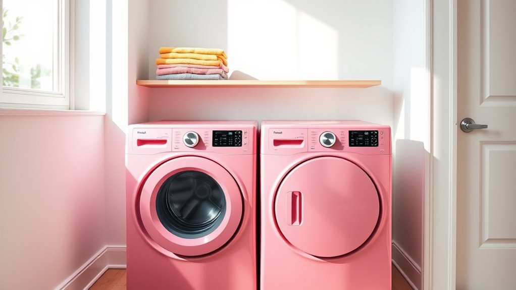 stylish efficient laundry pair