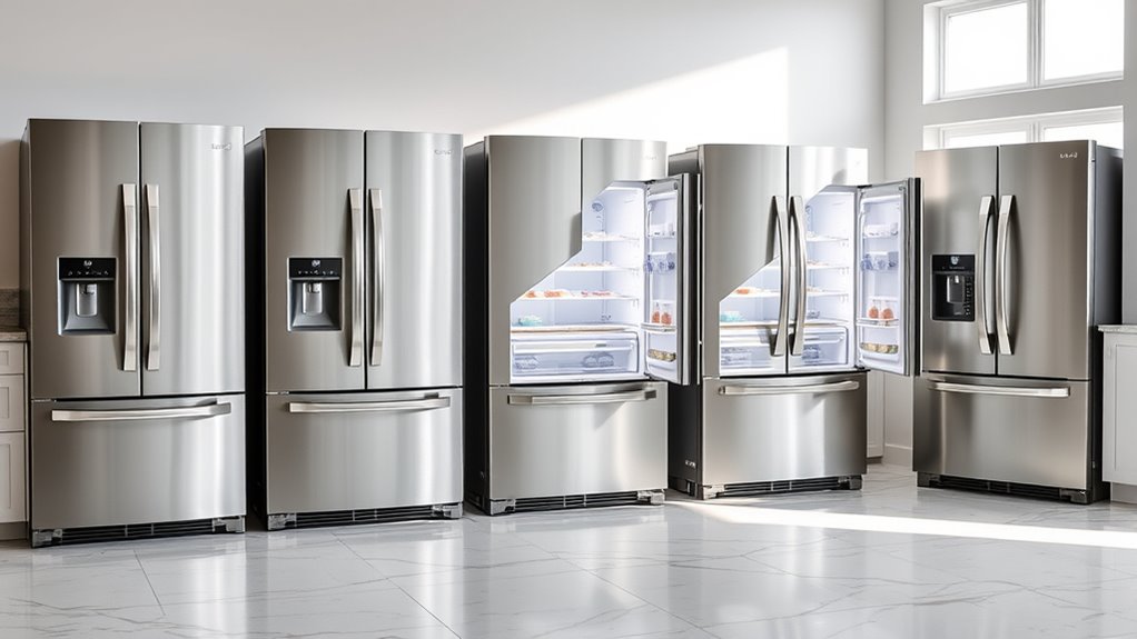 top 33 inch french door refrigerators