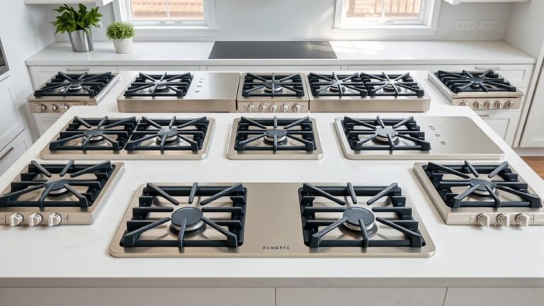 top five burner stoves