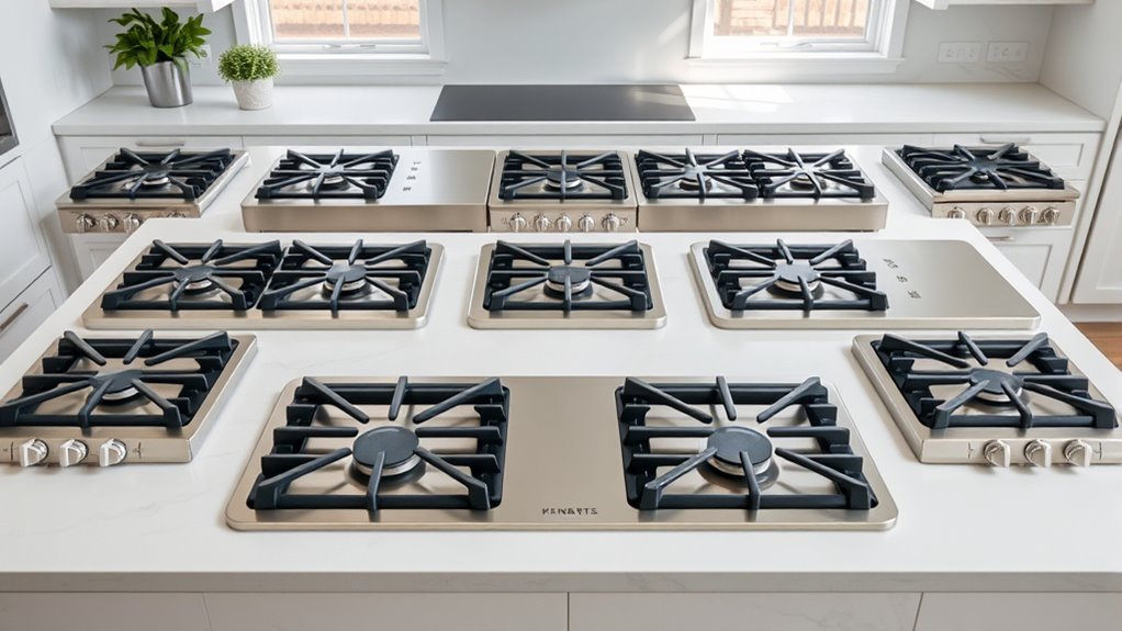 top five burner stoves