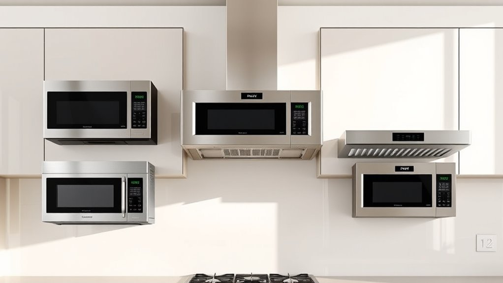 top microwave hood combos