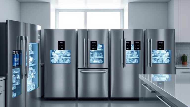 top nugget ice fridges