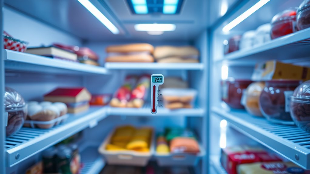 use thermometer to check