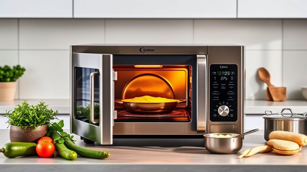 versatile even heating easy controls