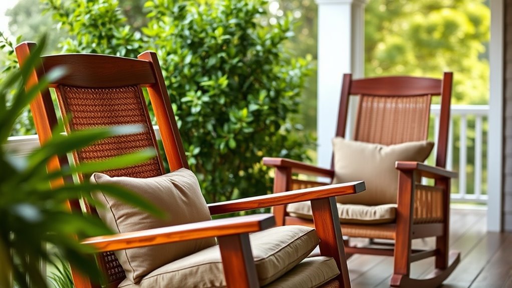 weatherproof durable outdoor rocking chairs