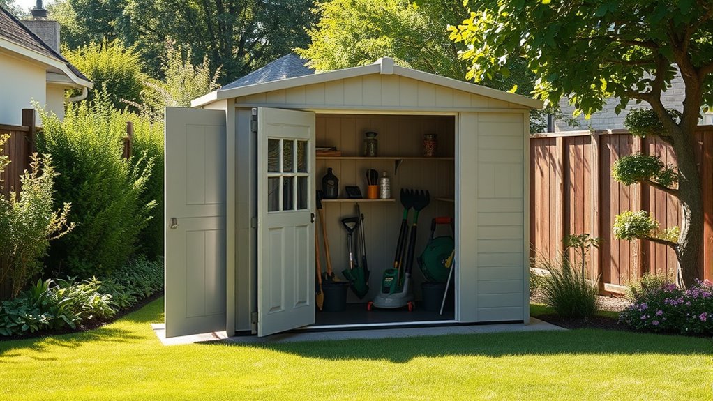 weatherproof organized tool storage